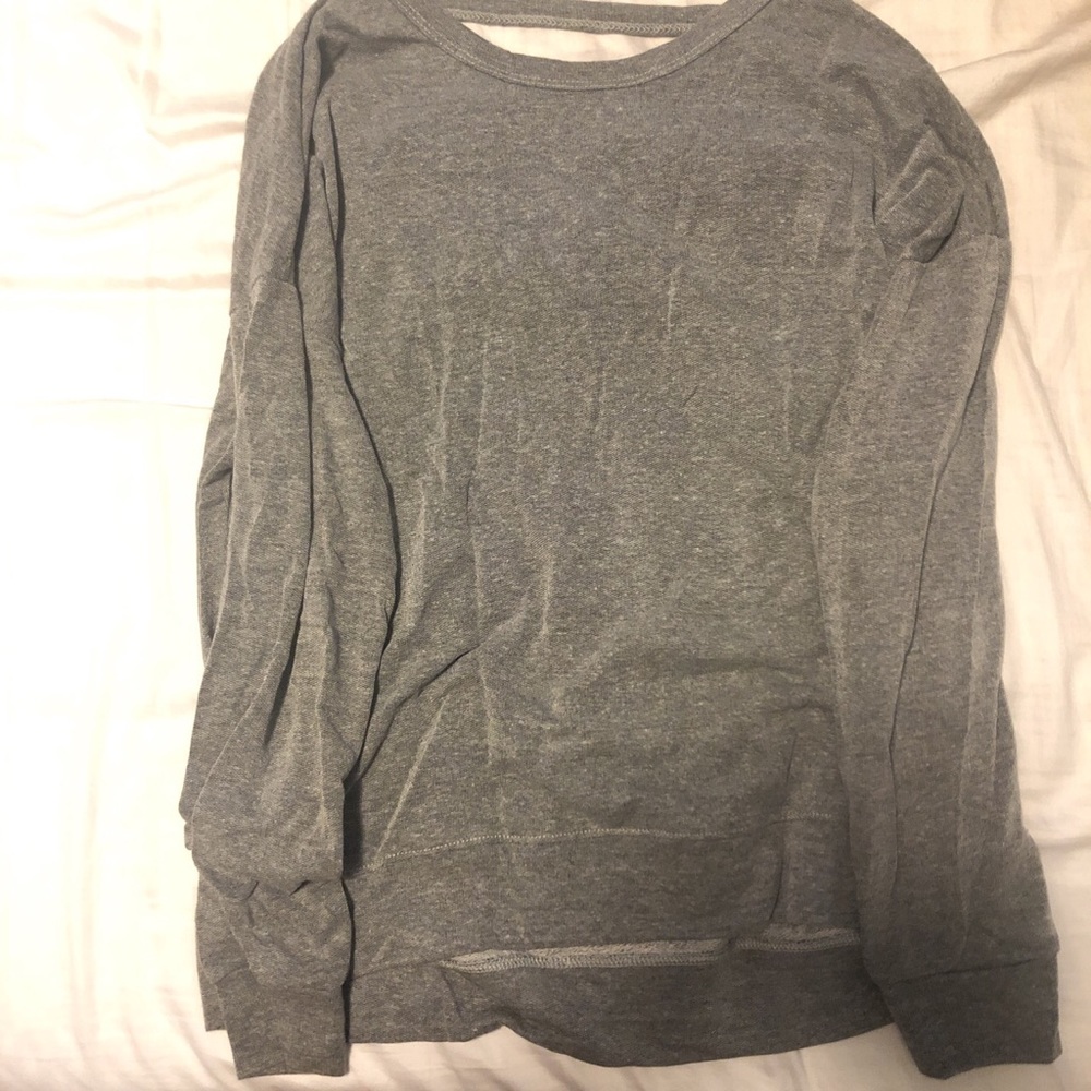 Thin Light Gray Sweater